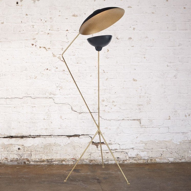 Julian Chichester Tormes Vintage Metal Floor Lamp | RRP £1,299