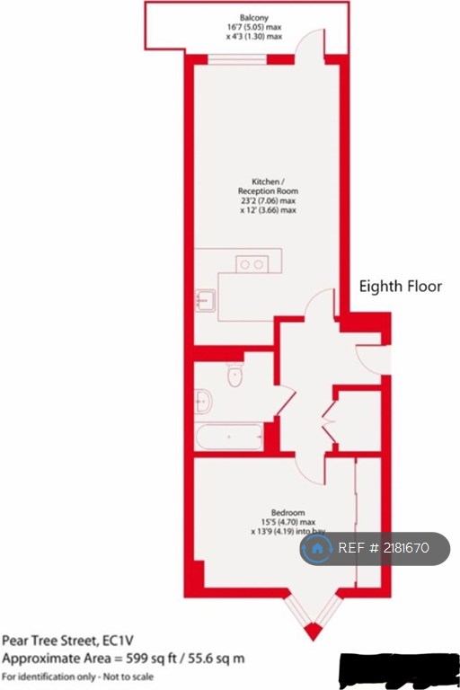 1 bedroom flat in Dance Square, London, EC1V (1 bed) (#2181670)