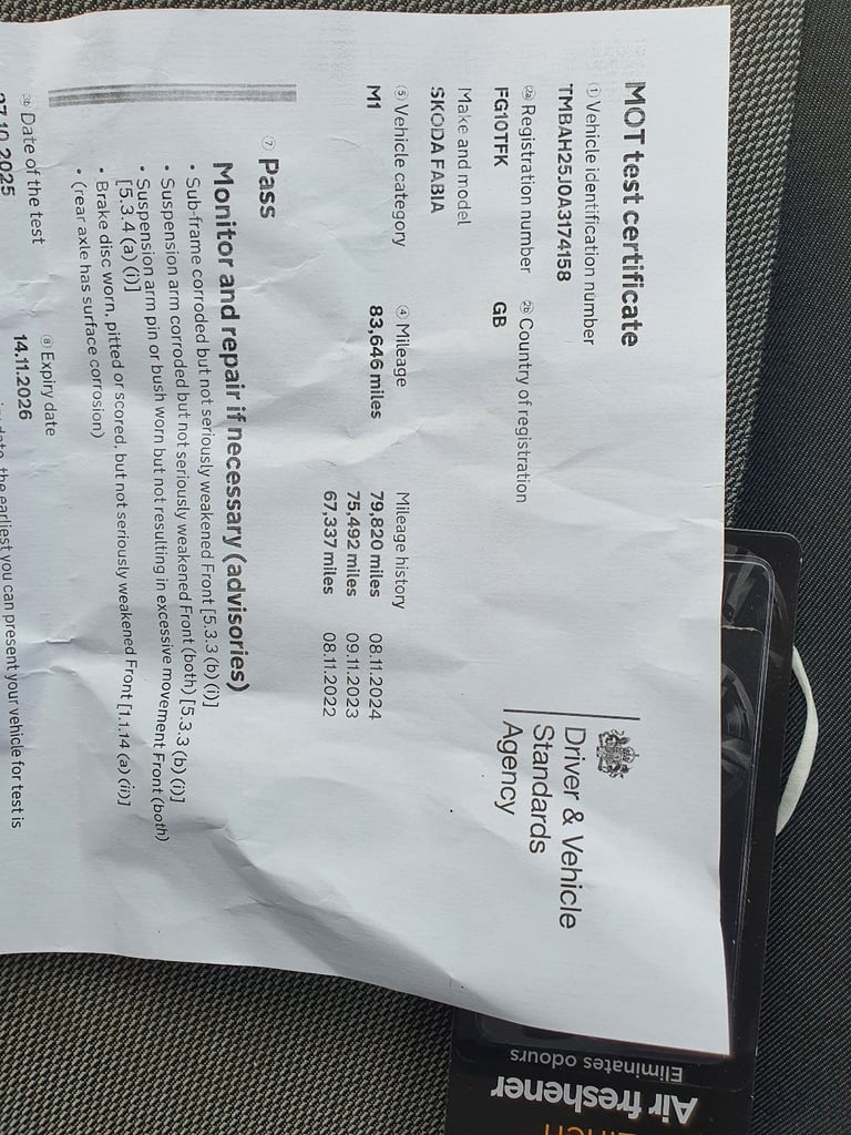 Skoda, FABIA, Hatchback, 2010, Manual, 1198 (cc), 5 doors