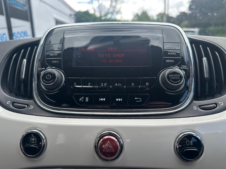 FIAT 500 1.2 500 My17 1.2 69hp Pop White Manual Petrol 2016
