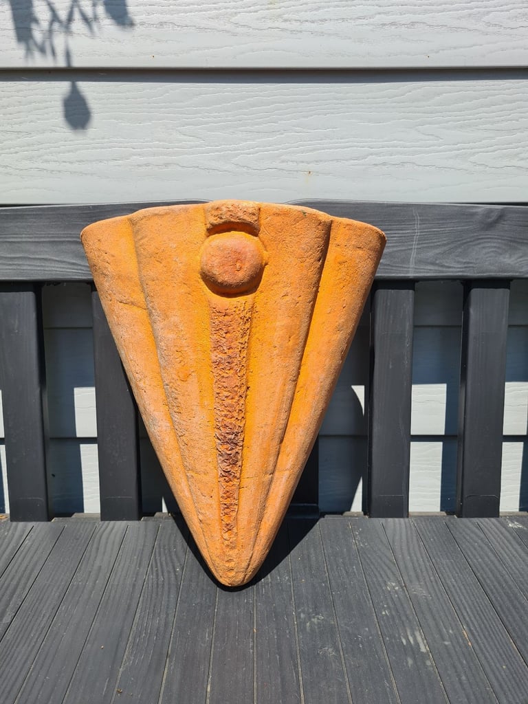 image for Terracotta porcelain garden wall hanging plant pot