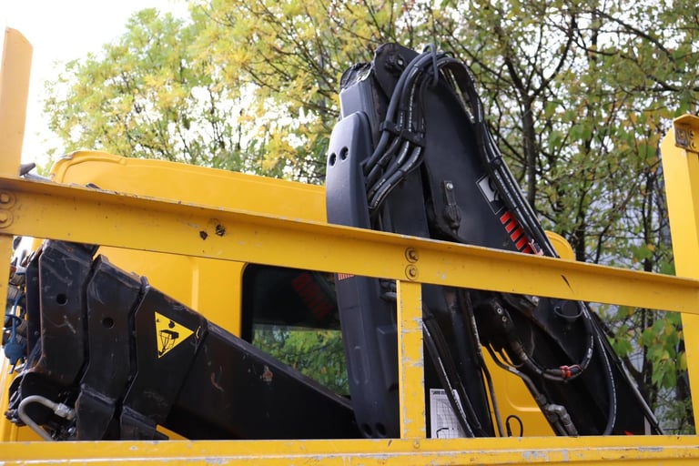 DAF LF45 160 4X2 HIAB XS 055 CRANE DROPSIDE (2009)