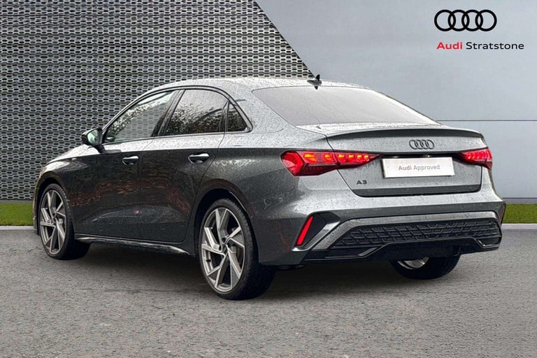  Audi A3 1.5 TFSI 150 Black Ed 4dr S Tronic [Tech Pack] Saloon Petrol Automatic