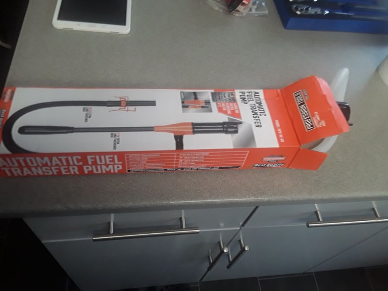 Electric sython pump for sythoning diesel or petrol or oil or water from drums new 