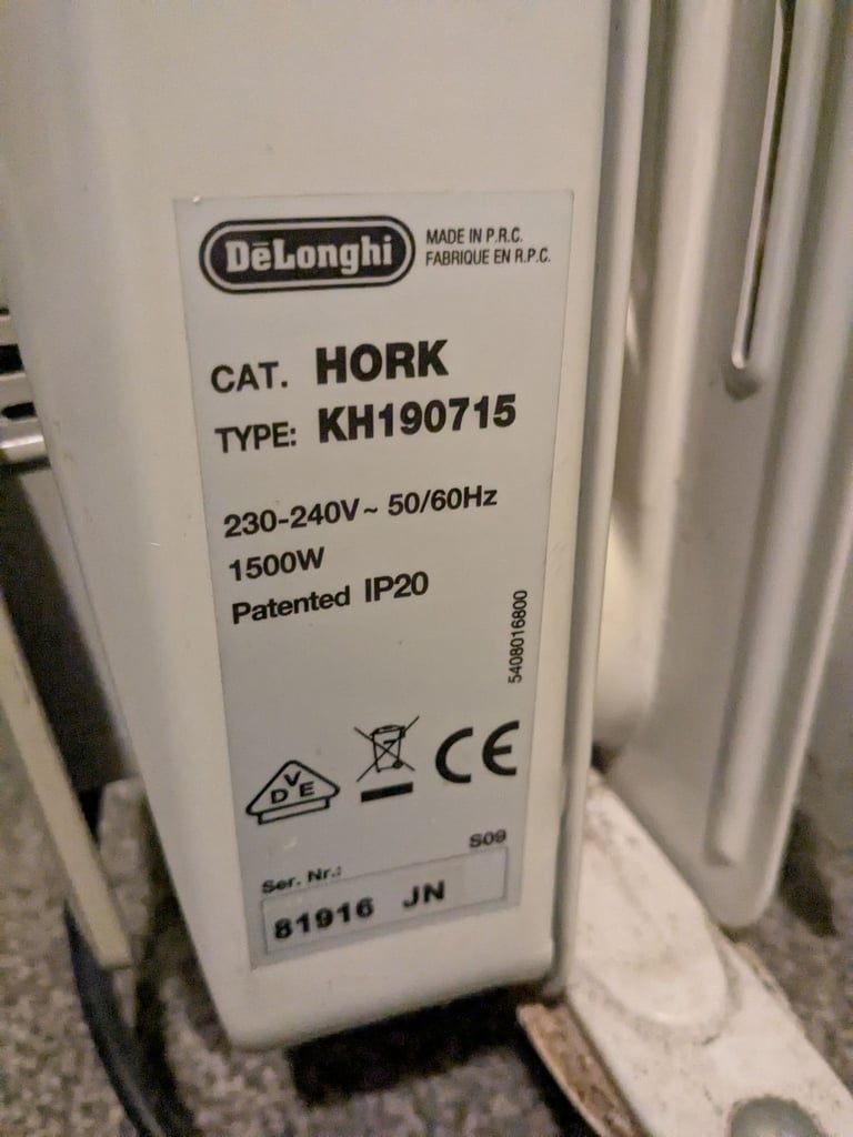 Delonghi heater