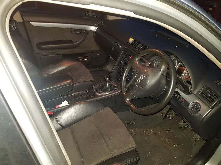 Audi a4 1.9 tdi quattro 6 speed manual gearbox front end damage non recorded 