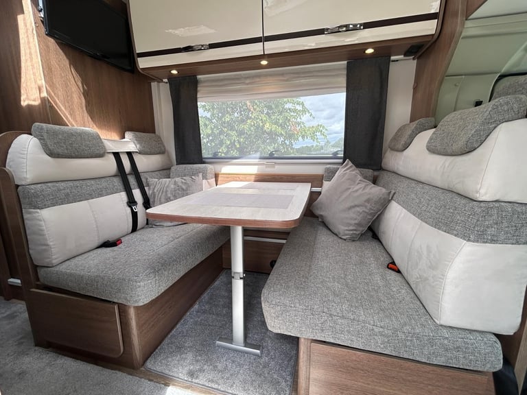 Dethleffs Trend A5887 Motorhome  For Sale, Wi-Fi, 2 Solar Panels, Bunk Beds