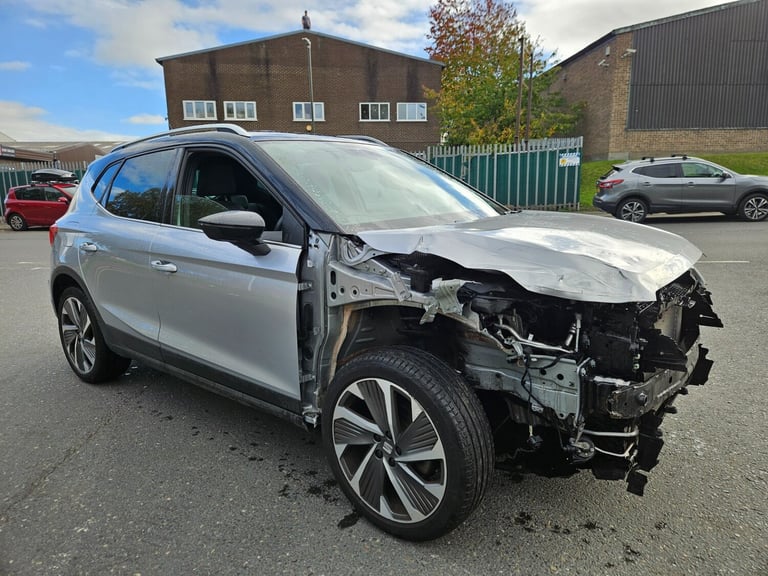 2024 SEAT ARONA 1.0 TSI 115 FR Sport 5dr DSG Auto Silver Damaged Salvage