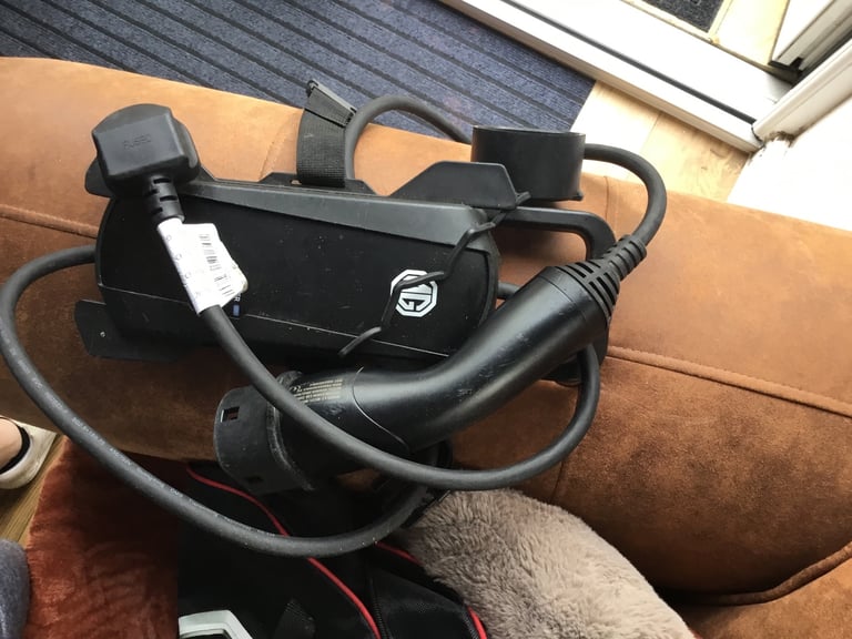 image for 3 pin plug in EV charger. 