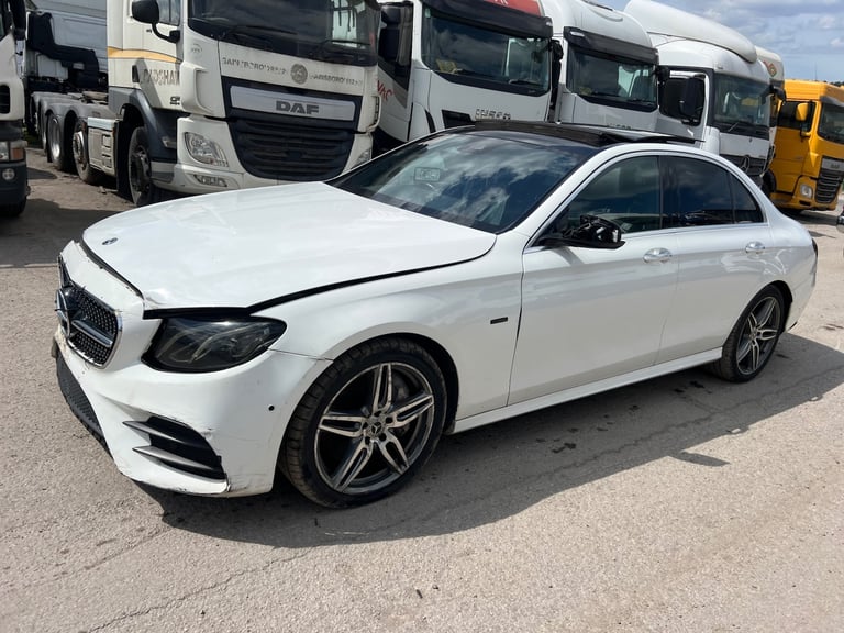2018 MERCEDES BENZ E CLASS E350 AMG LINE PREMIUM HYBRID ELECTRIC DAMAGED SALVAGE
