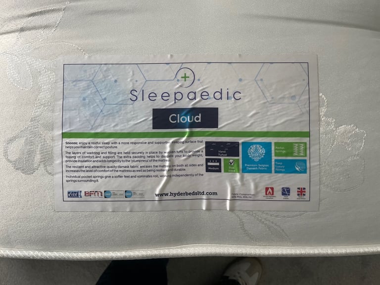 Double Bed with mattress 