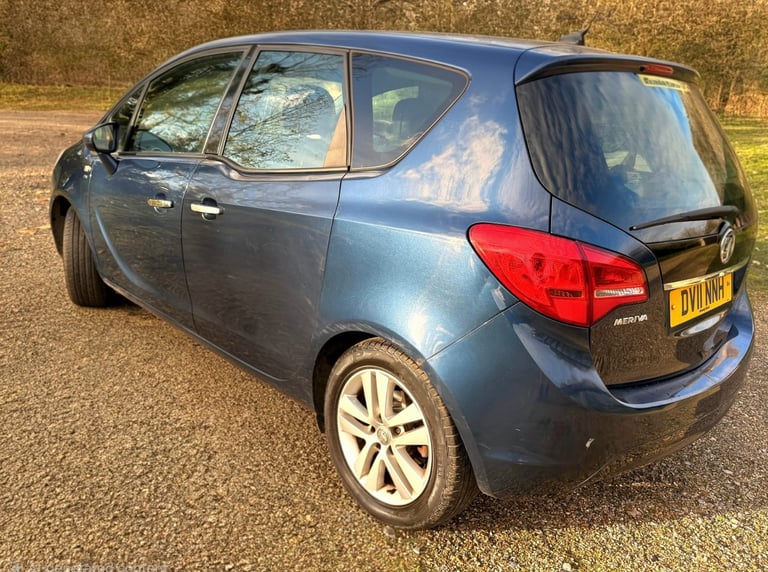 2011 VAUXHALL MERIVA - 1 YEARS MOT