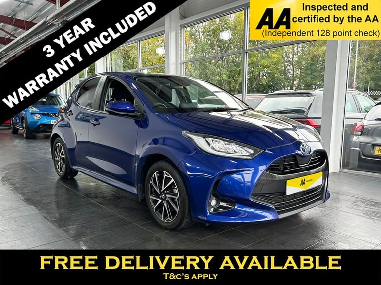 image for 2022 Toyota Yaris 1.5 VVT-h Design Hatchback 5dr Petrol Hybrid E-CVT Euro 6 (s/s) (116 ps) 1  Hat...