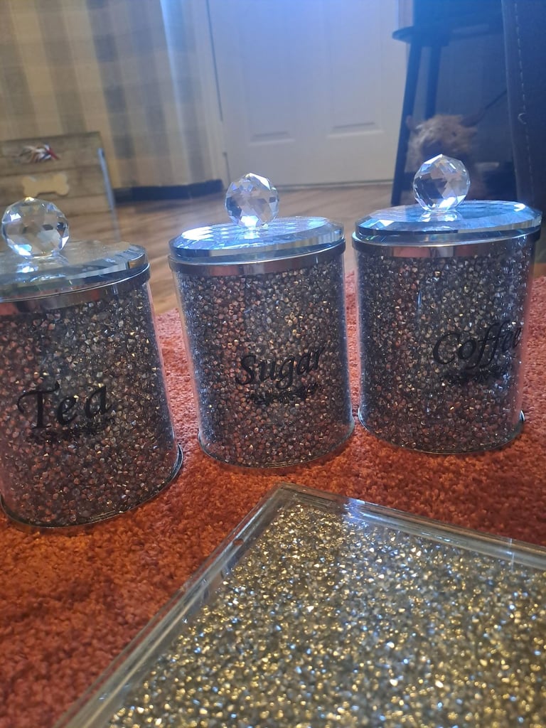 Kitchen Bling: Tea, Coffee, Sugar