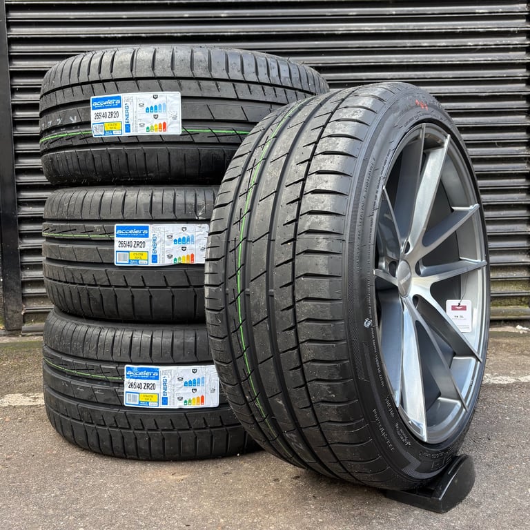 20” Veemann VW Transporter T5 T6 Staggered Alloys New Wheels & Tyres
