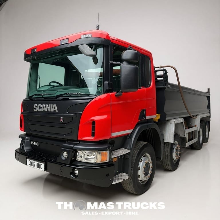 2016 Scania P410 8x4 Tipper