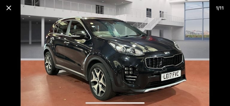 2017 Kia Sportage 2.0 CRDi GT-Line S SUV 5dr Diesel Auto AWD Euro 6 (182 bhp) Diesel Automatic
