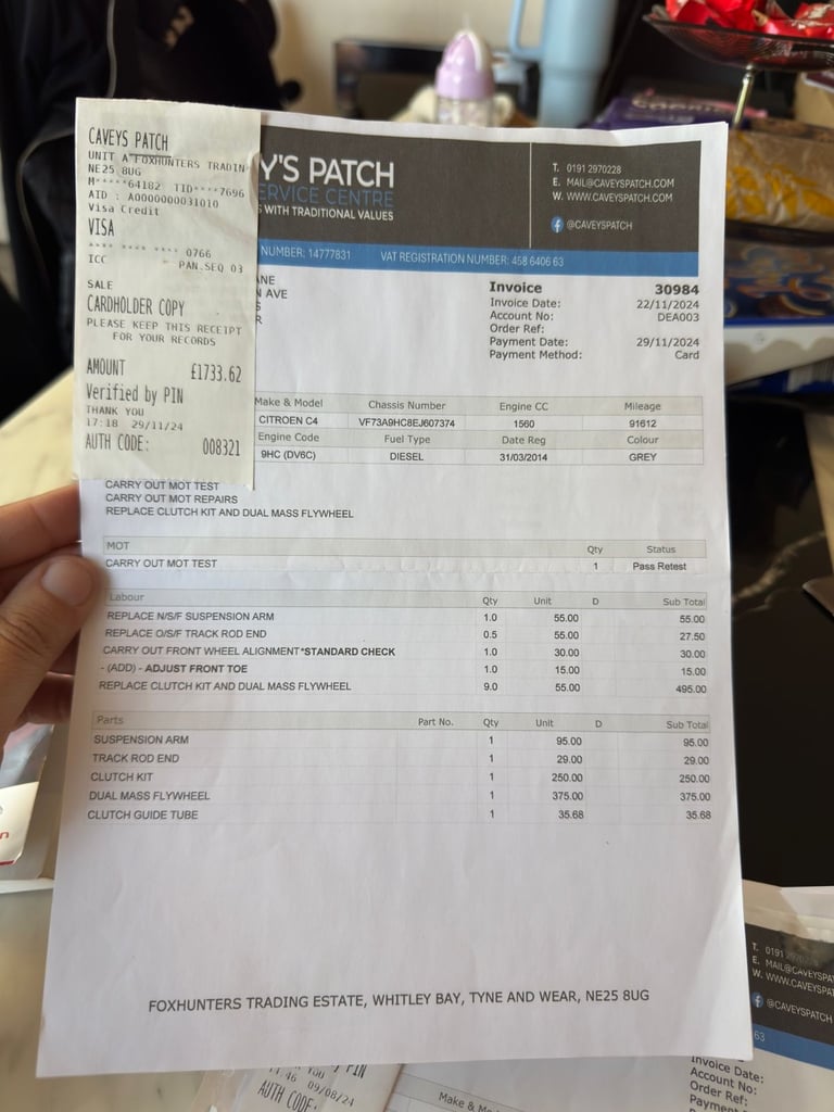 CITROEN C4 GRAND PICASSO VTR+ 1.6HDI 7 SEATER