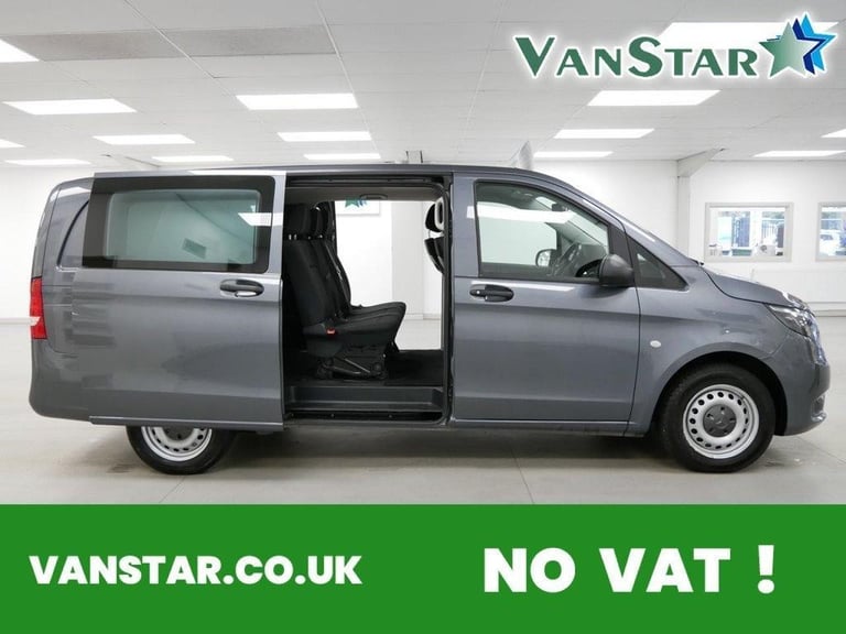 68 MERCEDES VITO 114 2.1 CDI 136 BHP L2 LONG PURE CREWCAB 5 SEATER ( NO VAT ! )