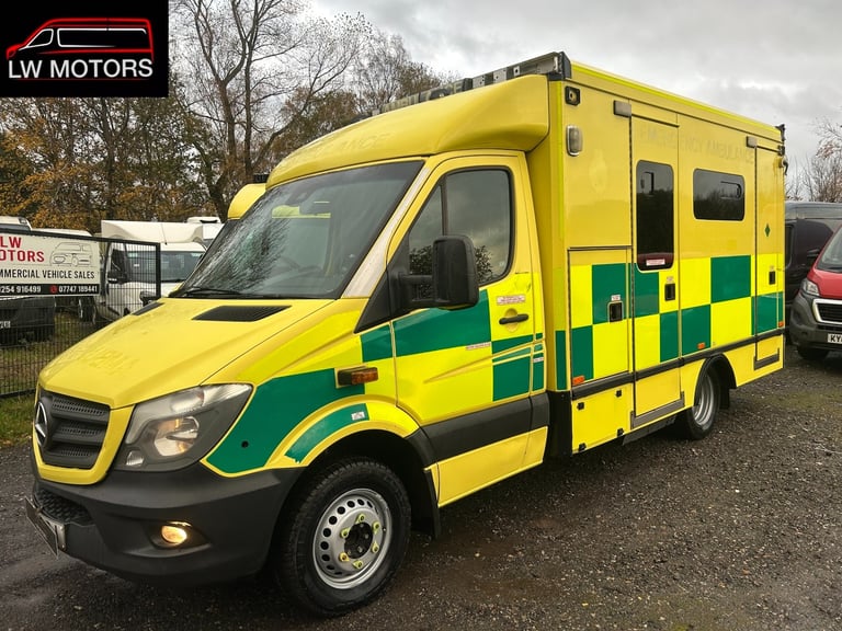 MERCEDES BENZ SPRINTER 519 CDI DIRECT EX AMBULANCE SERIVICS 2017 17 REG EURO 6