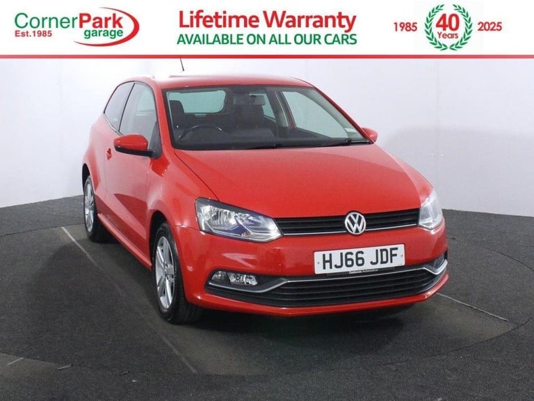 image for 2016 Volkswagen Polo 1.0 BlueMotion Tech Match Hatchback 3dr Petrol Manual Euro 