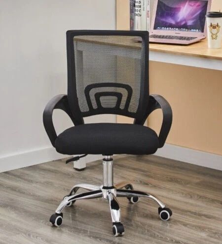 image for Ergonomic Office Desk Chair – Adjustable Mesh Swivel Seat