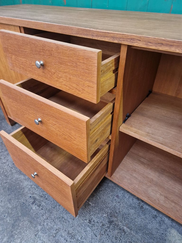 Next oak veneer sideboard 