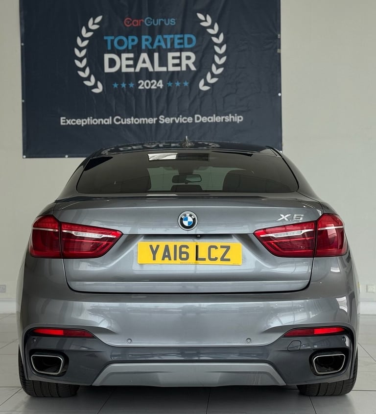 2016 BMW X6 3.0 40d M Sport SUV 5dr Diesel Auto xDrive Euro 6 (s/s) (313 ps) COUPE Diesel Automatic