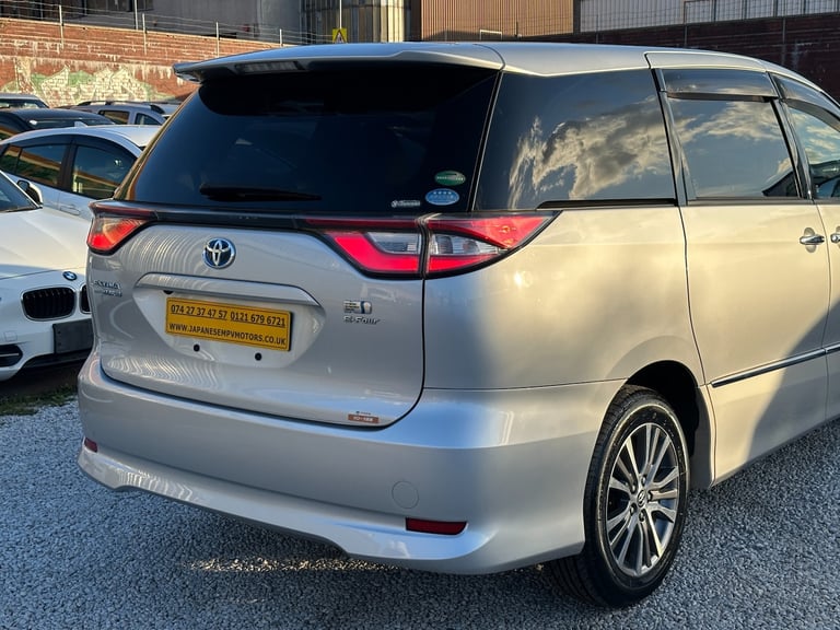 2019 TOYOTA ESTIMA HYBRID 12/2019 (69 PLATE) PURPLE 7 SEATER HALF LEATHER 