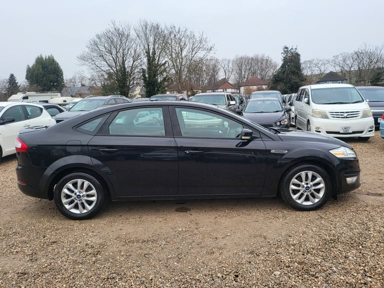 2012 FORD MONDEO 1.6 TDCi ECO ZETEC 5dr [Start Stop] BLACK £35 A YEAR ROAD TAX 