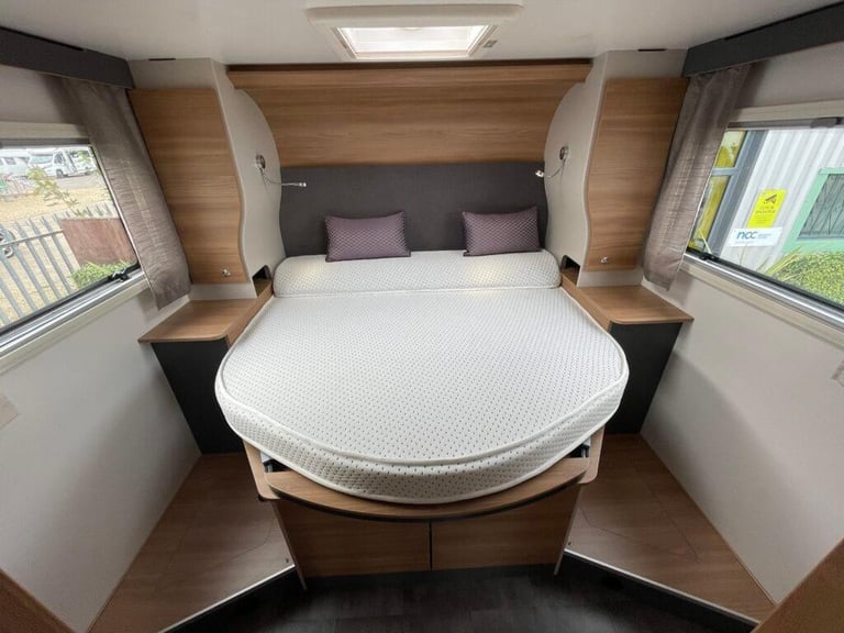 Bailey Adamo 75-4i 4 Berth 4 Belt end bedroom Auto 3500kg Garage 