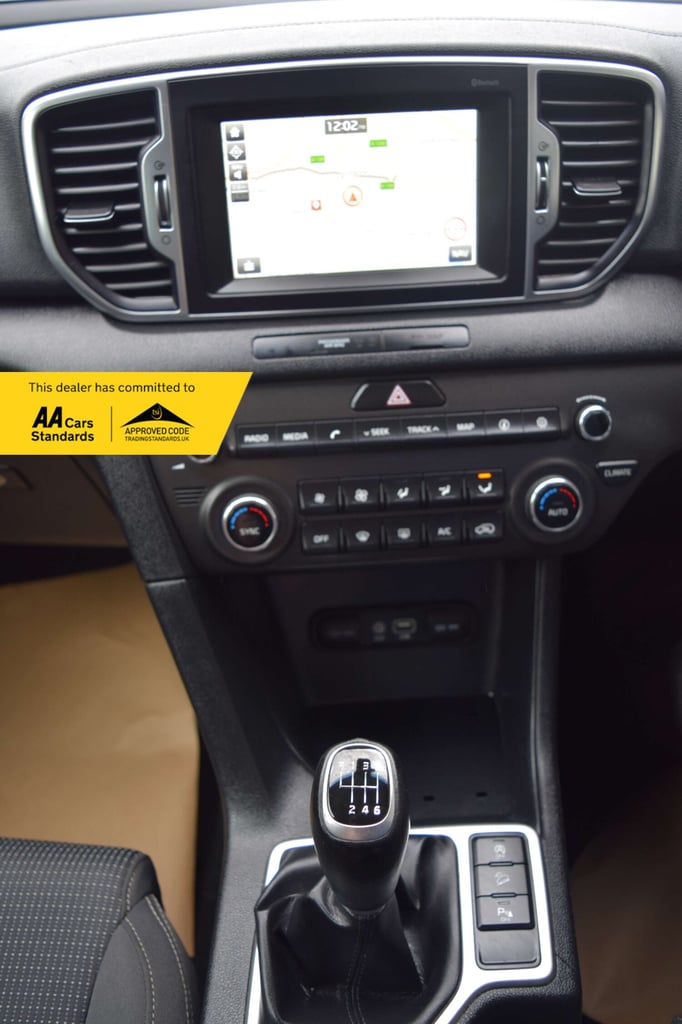 2018 Kia Sportage 1.6 GDi ISG 2 5dr ESTATE PETROL Manual