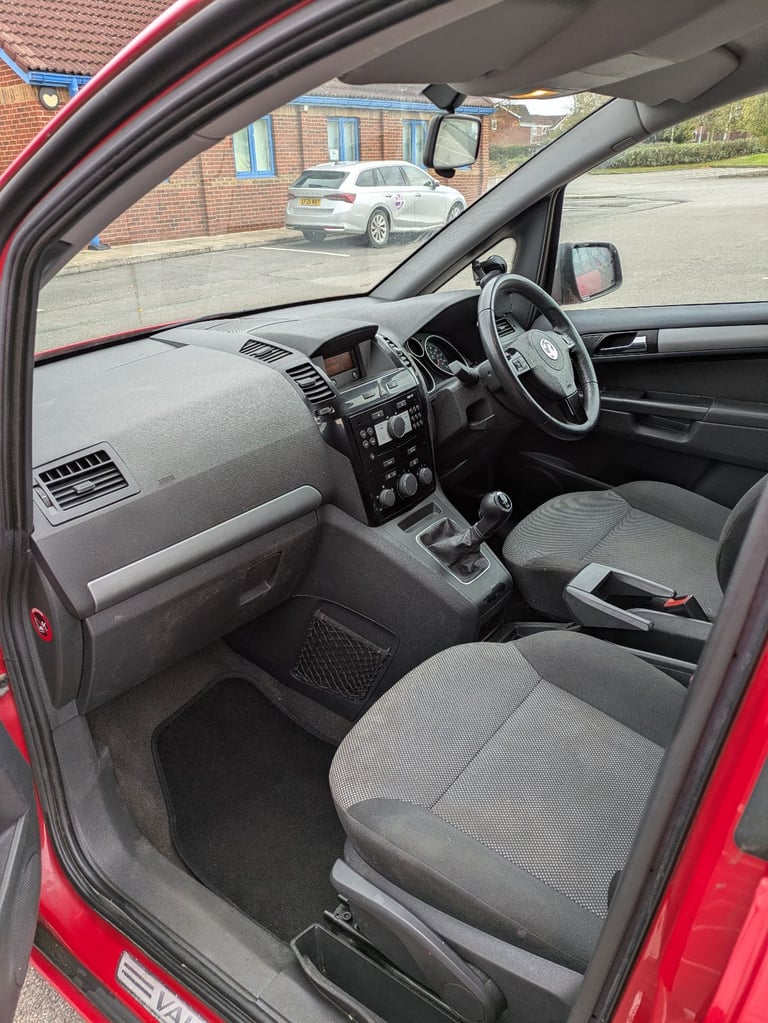Vauxhall, ZAFIRA, MPV, 2013, Manual, 1598 (cc), 5 doors