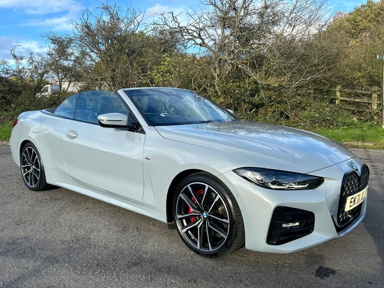 2021 BMW 4 Series 420i M Sport 2dr Step Auto CONVERTIBLE Petrol Automatic