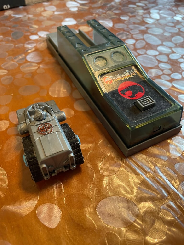 Thundercats 1985 Thundertank And Launcher. Original Good Condition Toy. Works!