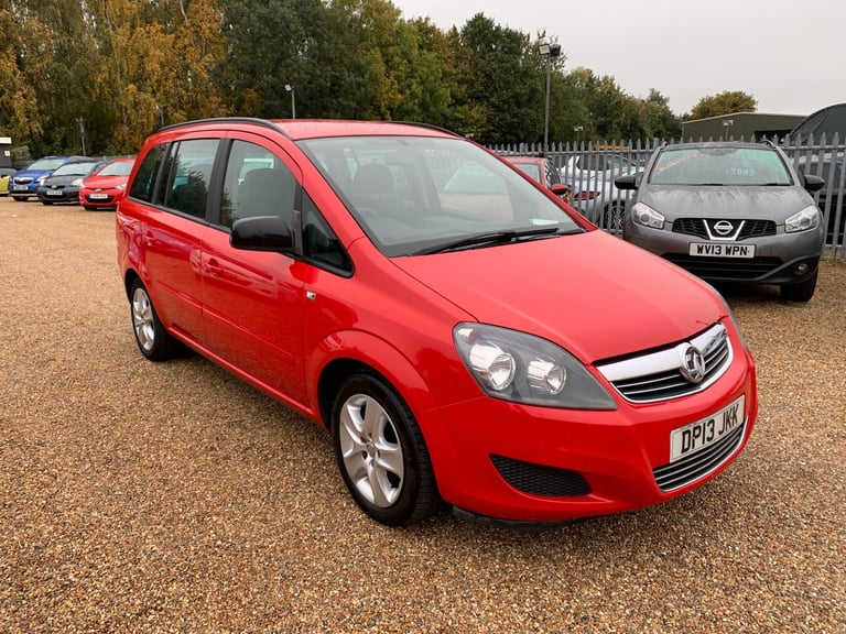 2013 Vauxhall Zafira 1.6i [115] Exclusiv 5dr MPV Petrol Manual