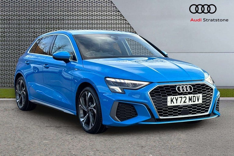  Audi A3 35 TFSI S Line 5dr [Comfort+Sound] Hatchback Petrol Manual