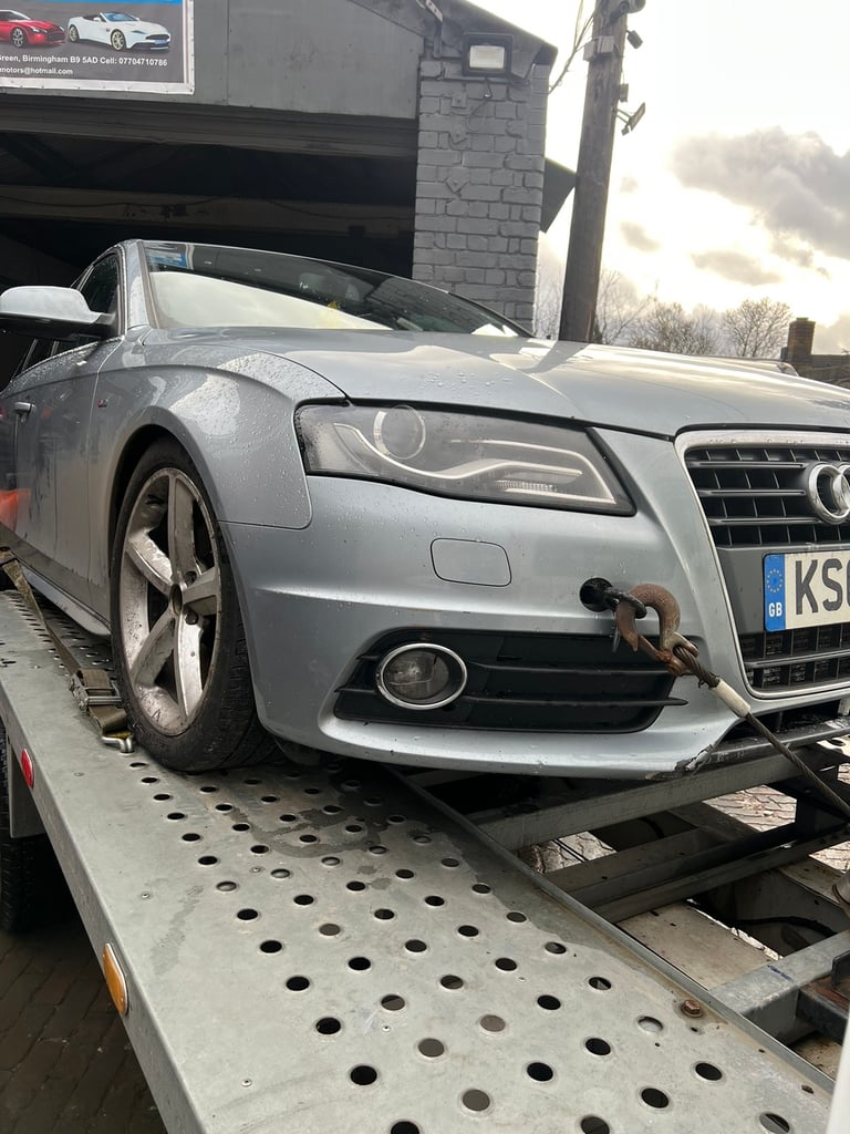 Audi A4 S Line Breaking