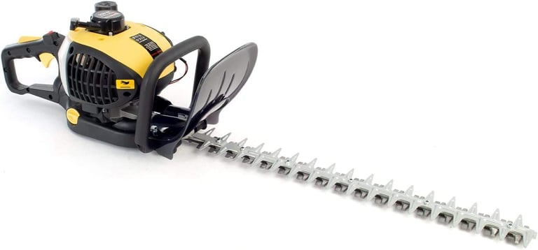 image for Wilks USA Petrol Hedge Trimmer 22.5cc 2 Stroke. 60cm Dual Action Blade. New
