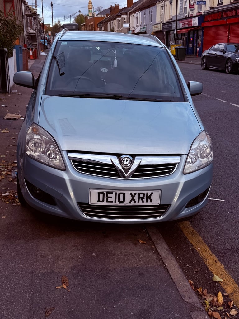 Vauxhall, ZAFIRA, MPV, 2010, Manual, 1686 (cc), 5 doors