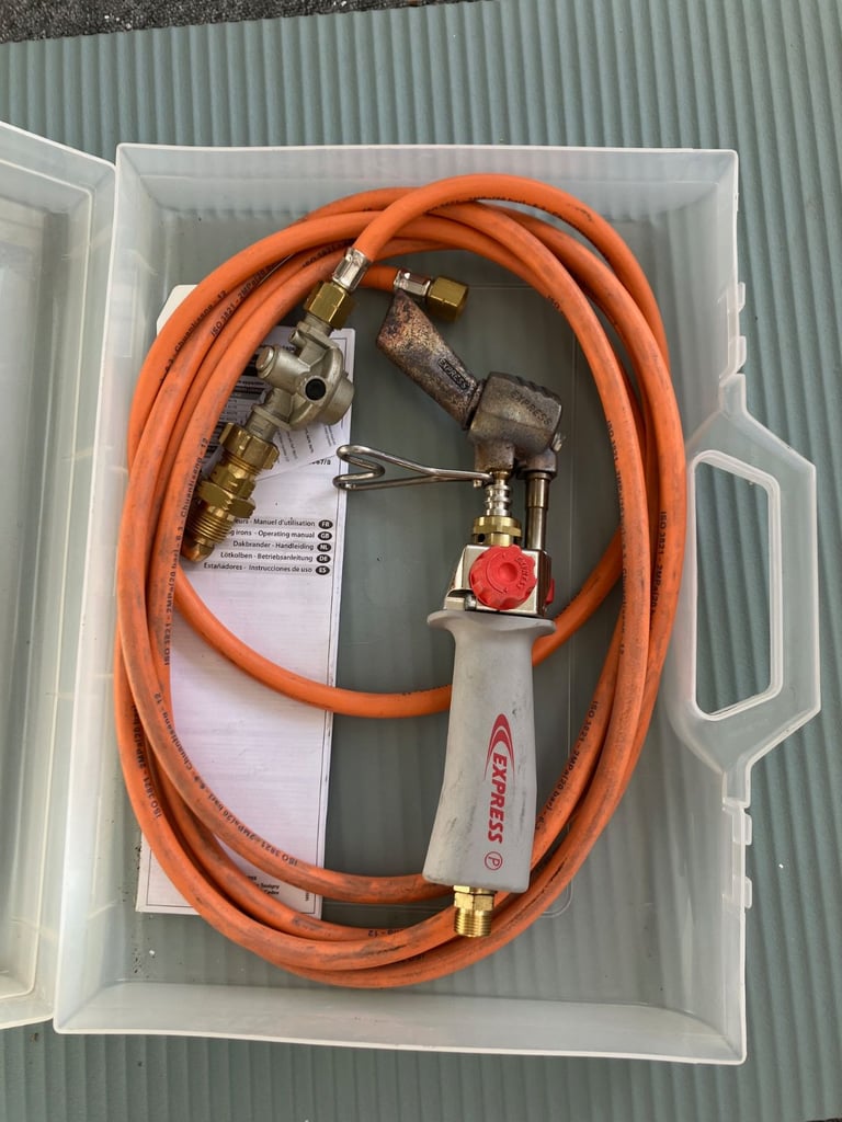 Industrial roofing soldering iron 
