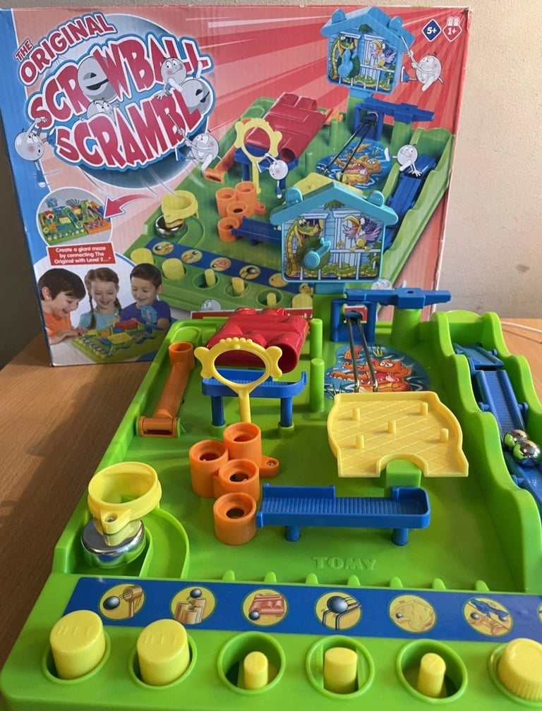 image for Screwball Scramble Classic Marble Race Game