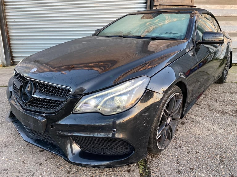 2016 16 MERCEDES E CLASS E200 AMG AUTO CONVERTIBLE DAMAGED REPAIRABLE SALVAGE
