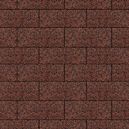 image for 3 – TAB Square Fibreglass Shingles -Red/Green/Brown/Black
