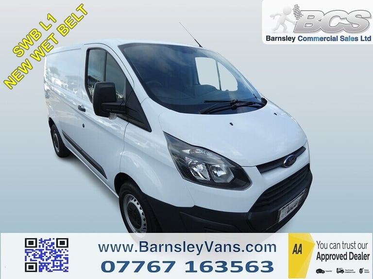 2017 17 FORD TRANSIT CUSTOM L1H1 SWB 2.0 TDCI 270 NEW WET BELT ON SALE