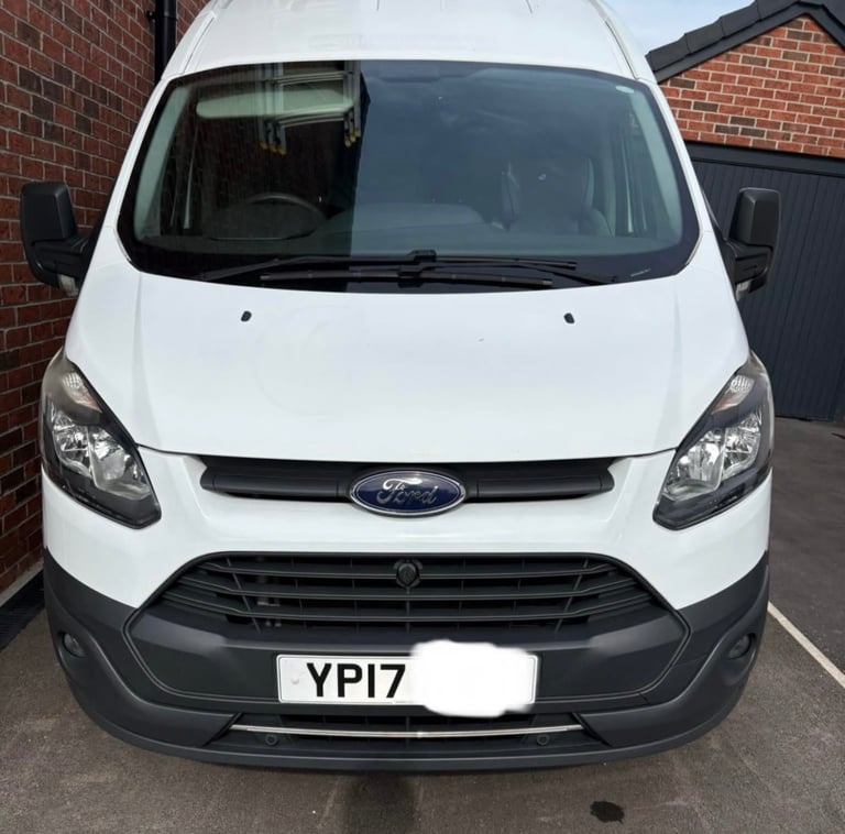 2017 Ford Transit Custom 59000 miles, SWB L1H2 High Roof 300 Leader Air Con Sensors EURO 6 Manual