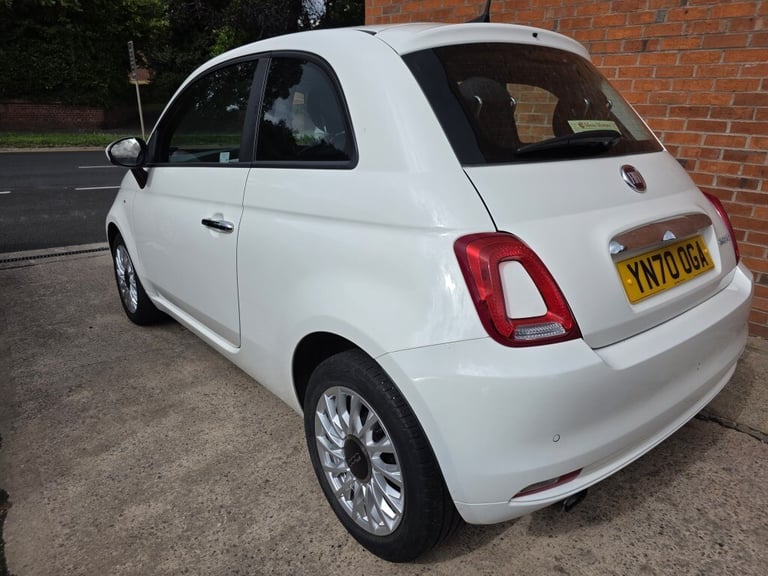 2020 Fiat 500 1.0 LOUNGE MHEV 3DR Manual WHITE Hatchback Petrol Manual