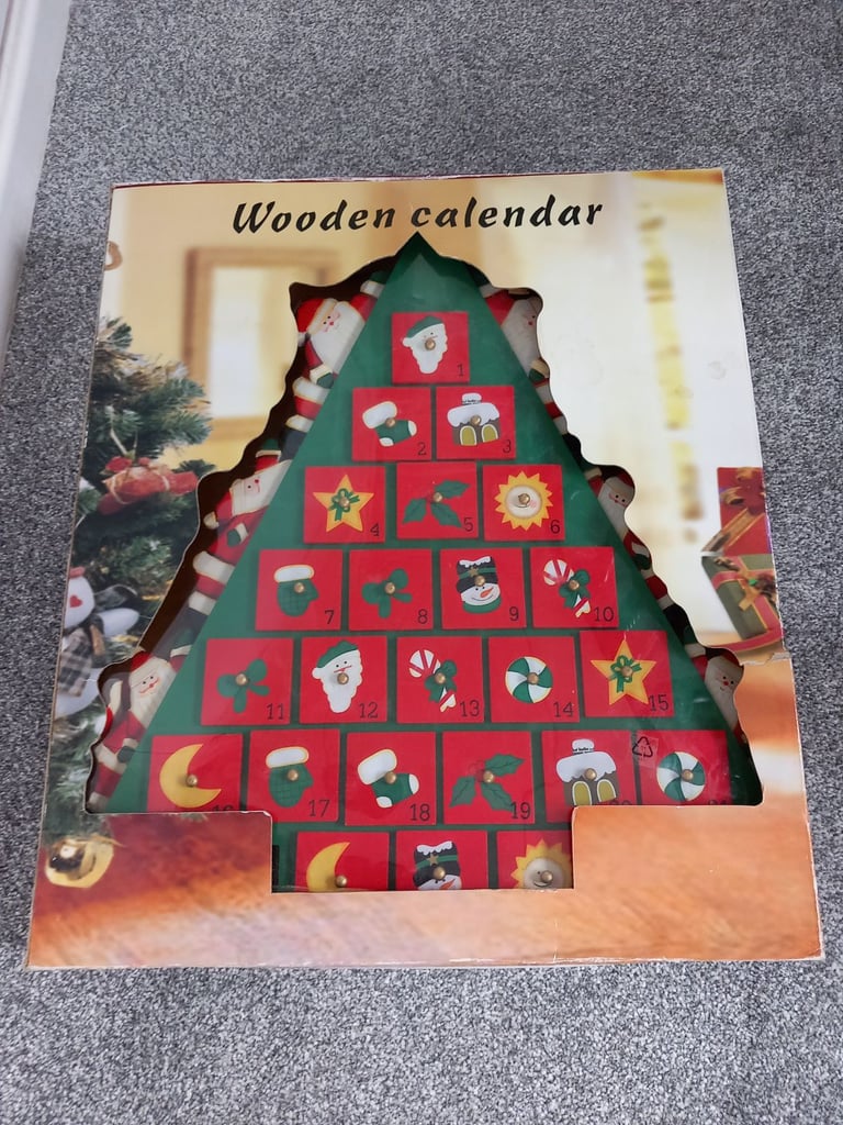 image for Wooden advent calendar 
