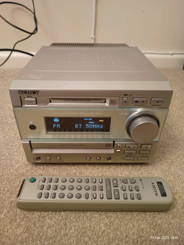Sony DHC MD-373 Stereo 