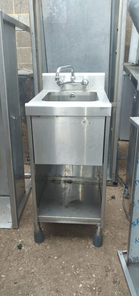 Catering equipment commercial stainless Steel sinks hand wash restaurant kitchen trailer items 